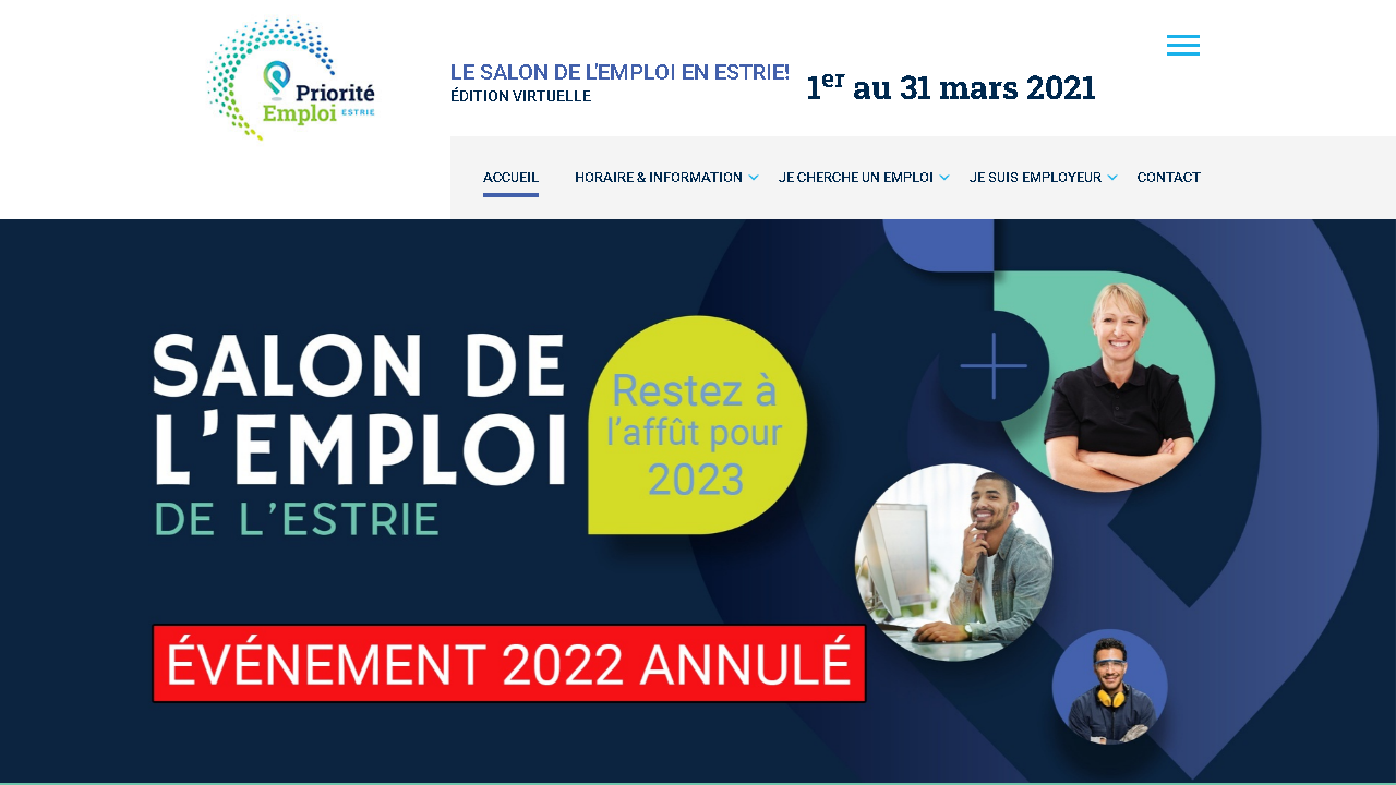 Capture d'écran de http://www.prioriteemploi.qc.ca/ 